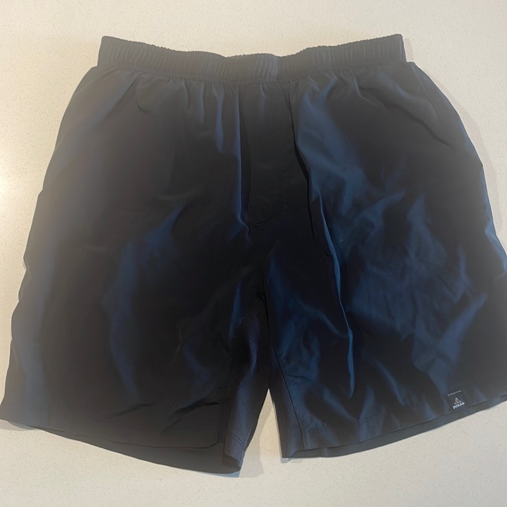 Prana - Peak to Pavement Shorts - Black - Size: Medium
